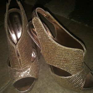 Gold Heels